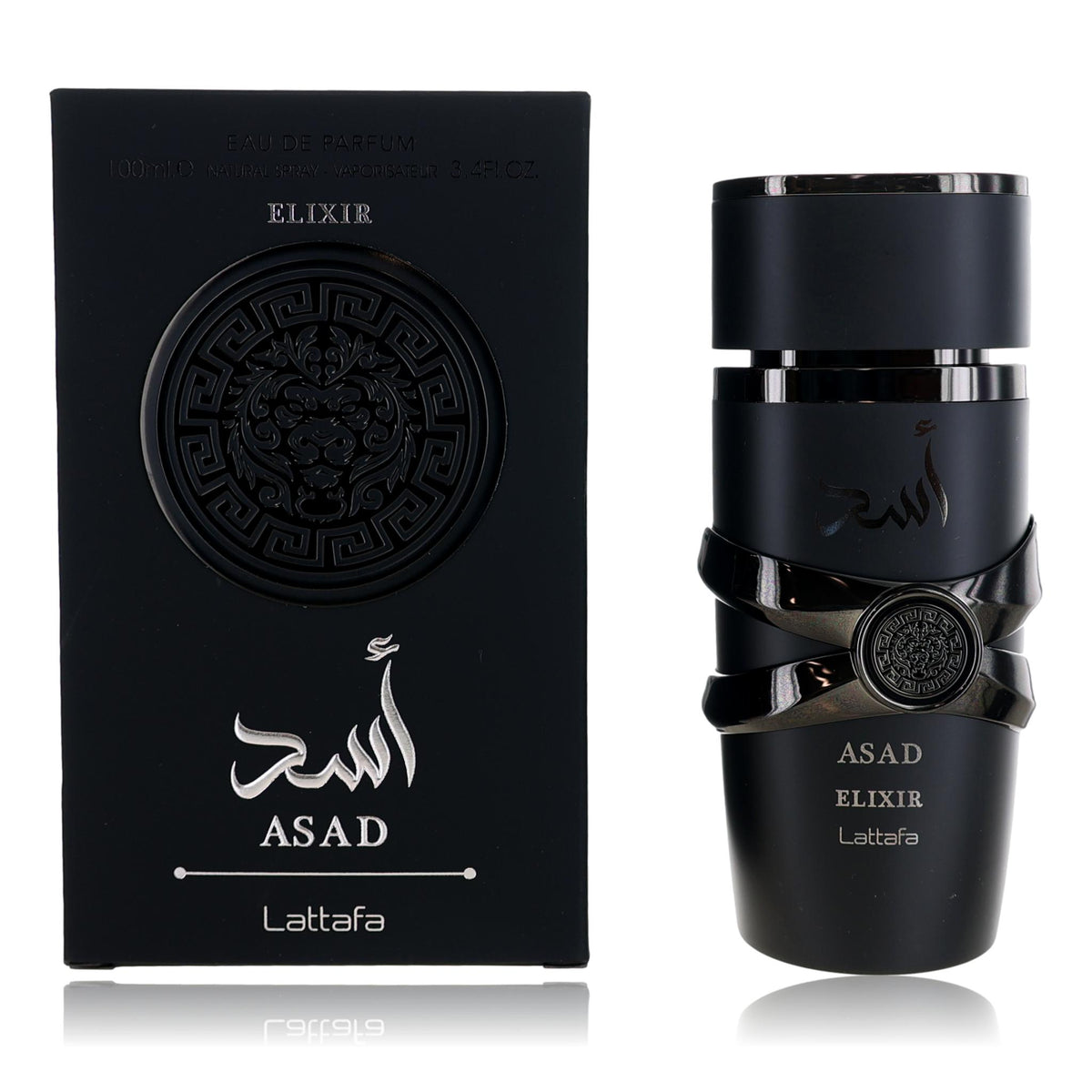 Asad Elixir by Lattafa, 3.4 oz EDP Spray for Men
