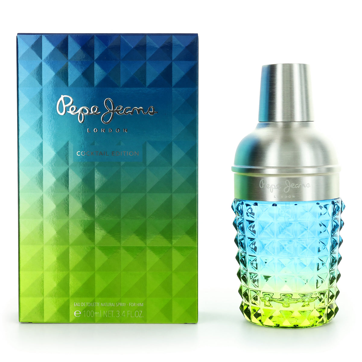 Cocktail by Pepe Jeans London, 3.4 oz EDT Spray for Men