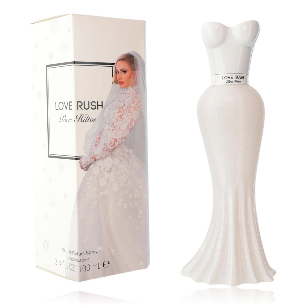 Love Rush by Paris Hilton, 3.4 oz EDP Spray for Women