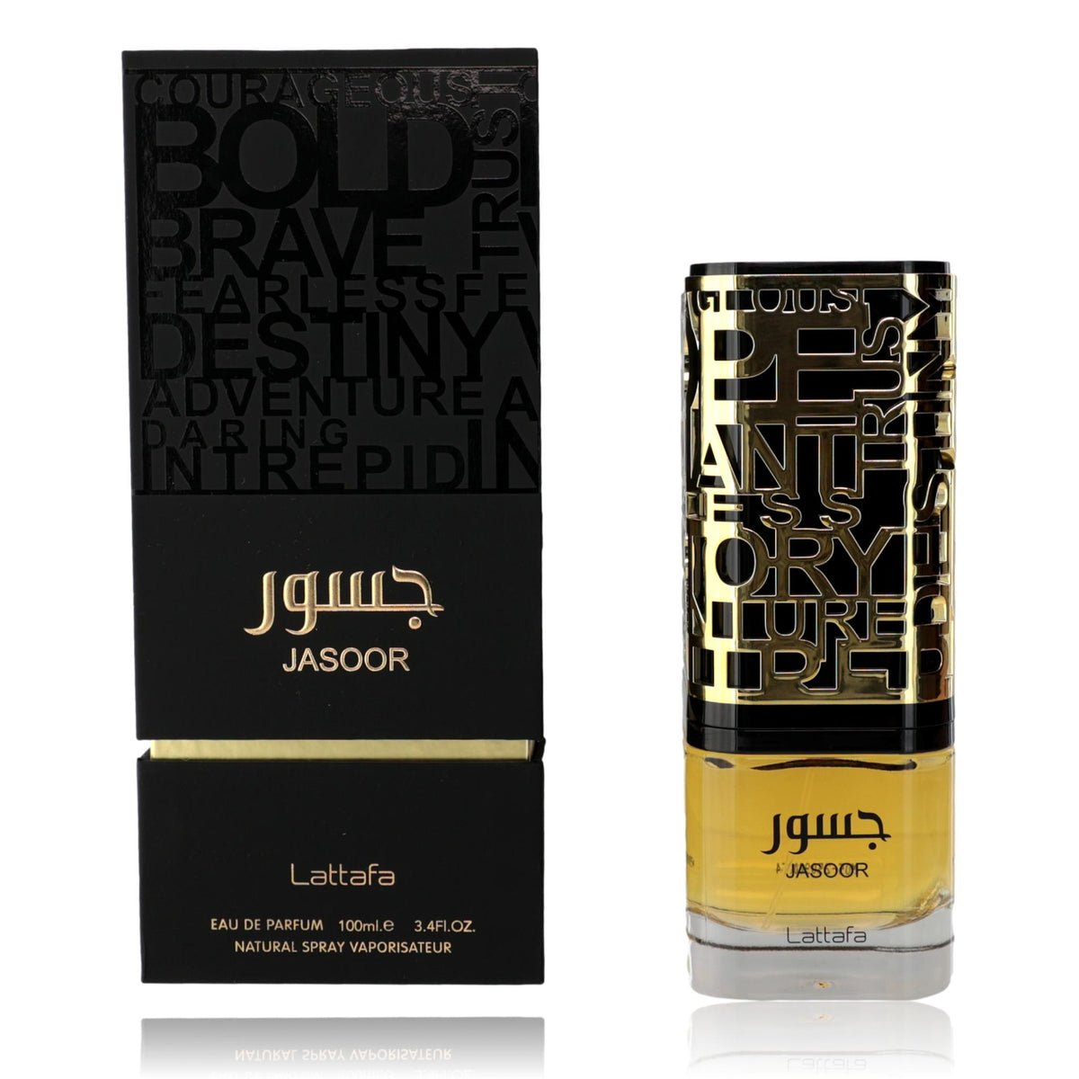 Jasoor by Lattafa, 3.4 oz EDP Spray for Unisex