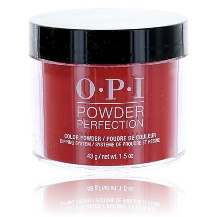 OPI Powder Perfection by OPI, 1.5 oz Color Dip Powder- Big Apple Red