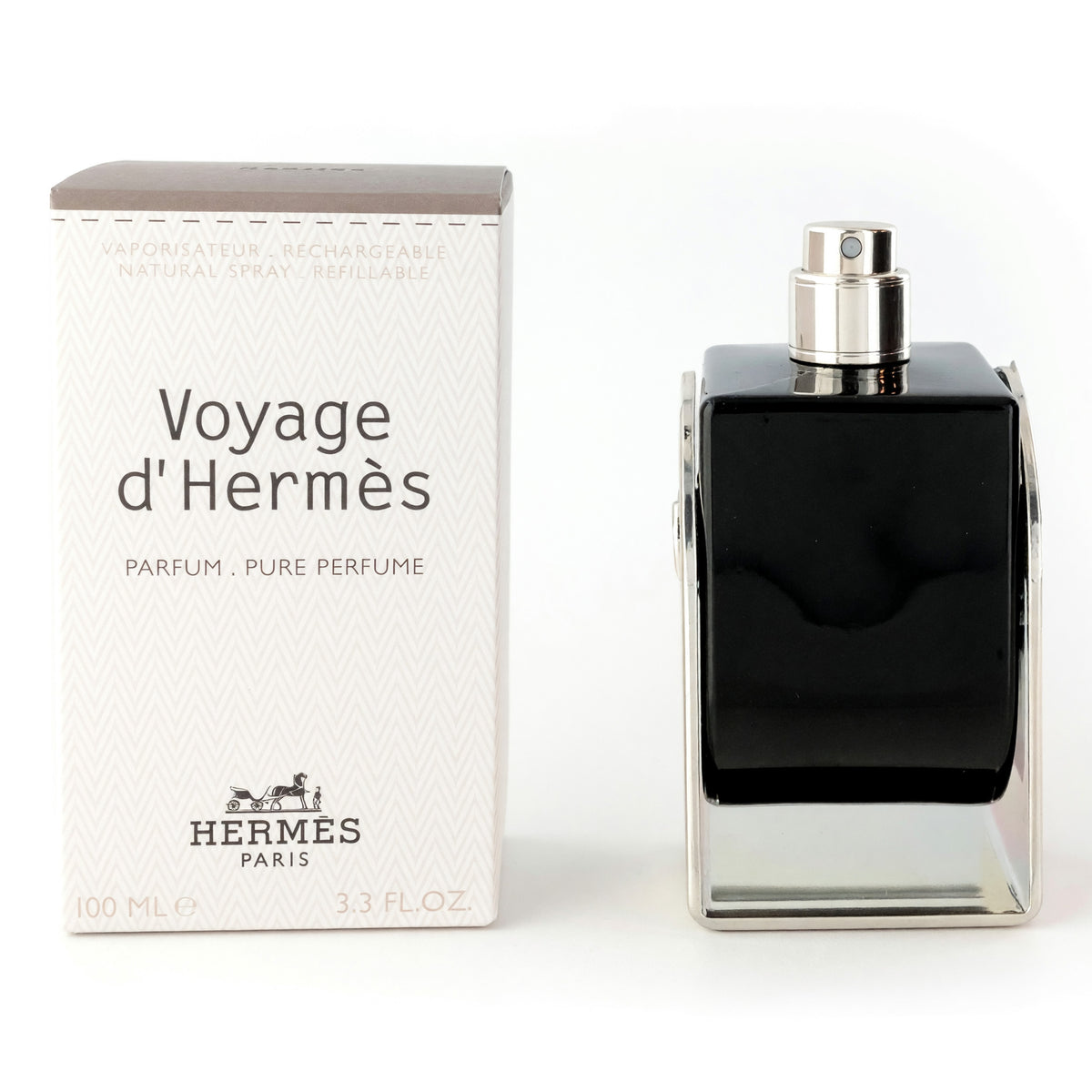 Voyage d鈥橦erm猫s by Herm猫s, 3.4 oz Parfum Refillable Spray for Unisex