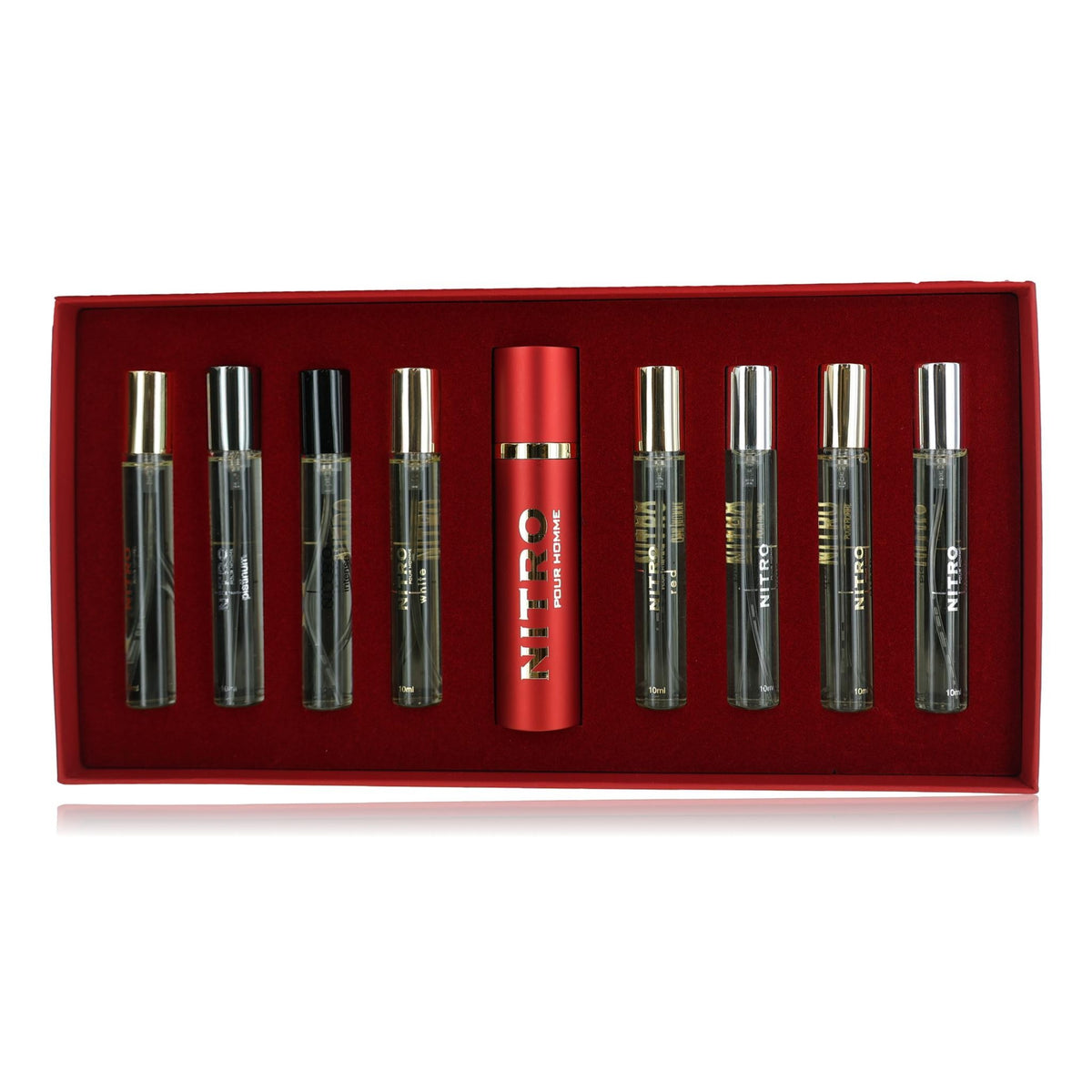 Nitro by Dumont, 8 piece Variety Travel Gift Set for Men.