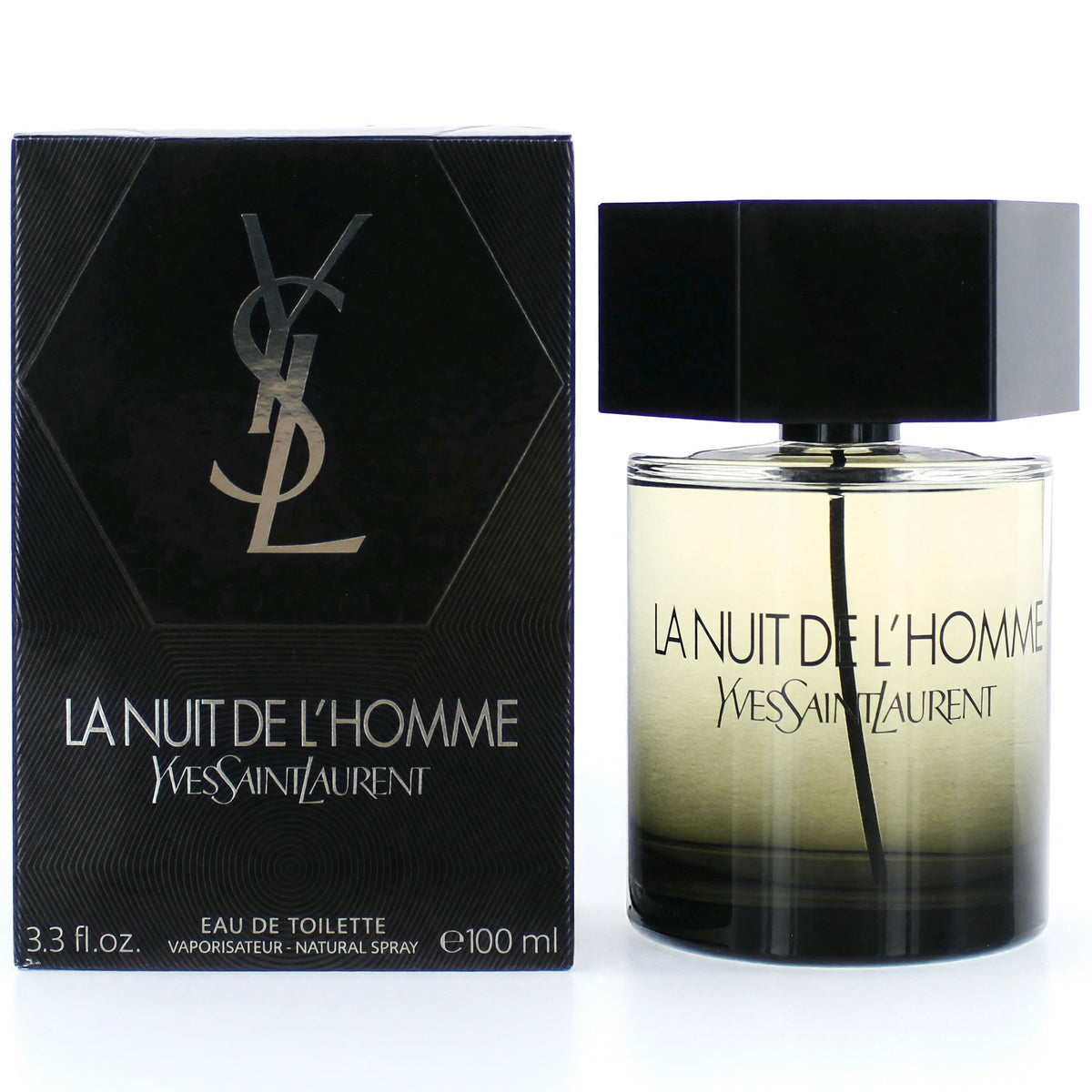 La Nuit De L'Homme by Yves Saint Laurent, 3.3 oz EDT Spray for Men