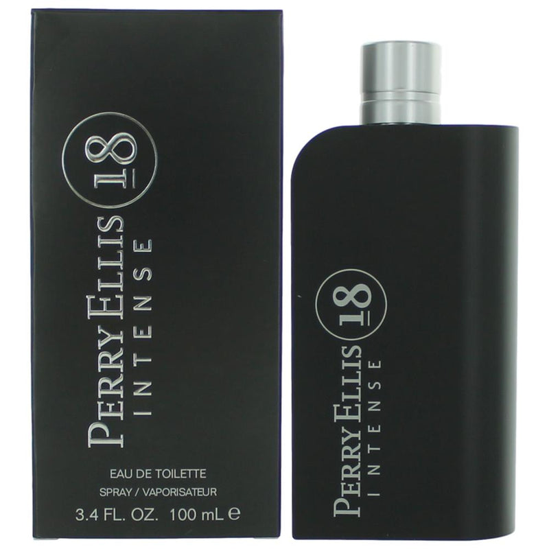 Perry Ellis 18 Intense by Perry Ellis, 3.4 oz EDT Spray for Men