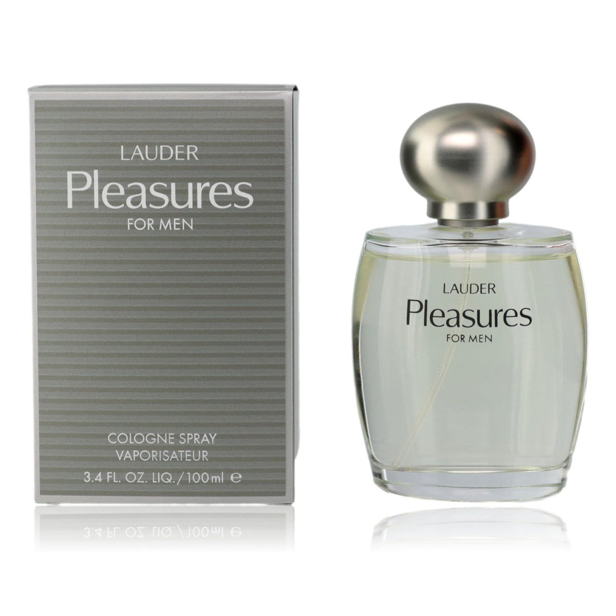 Pleasures for Men by Estee Lauder, 3.4 oz Cologne Spray for Men