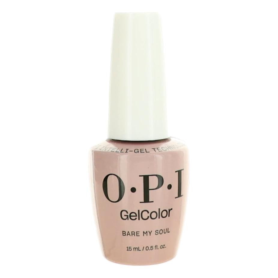 OPI Gel Nail Polish by OPI, .5 oz Gel Color- Bare My Soul