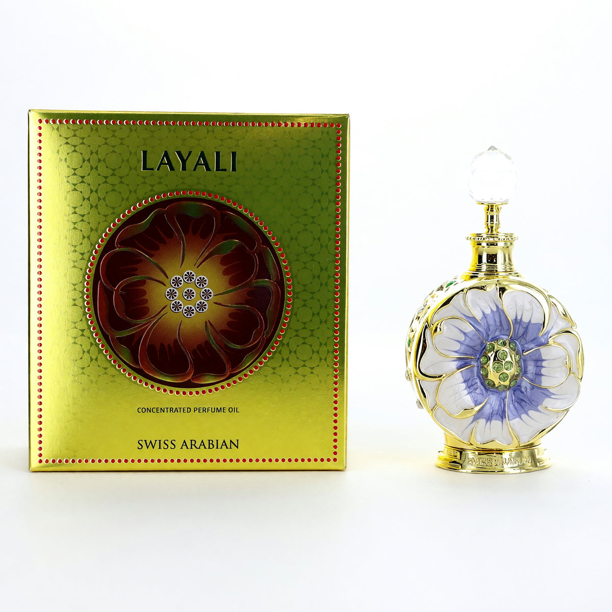 Layali by Swiss Arabian, 0.5 oz Concentrated Perfume Oil for Women