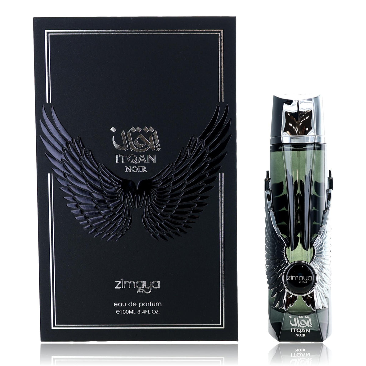 Itqan Noir by Zimaya, 3.4 oz EDP Spray for Unisex