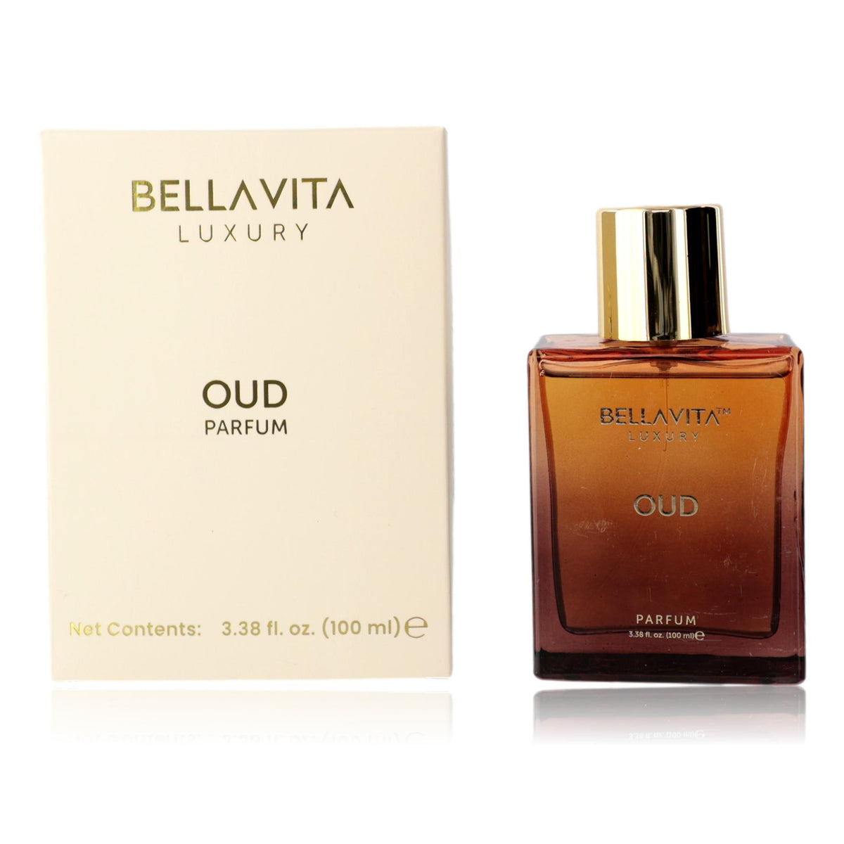Oud by Bellavita, 3.3 oz Parfum Spray for Unisex