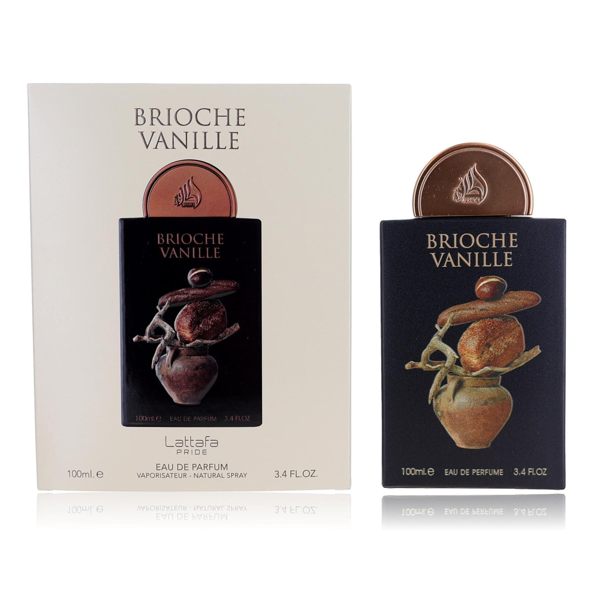 Brioche Vanille by Lattafa, 3.4 oz EDP Spray for Unisex
