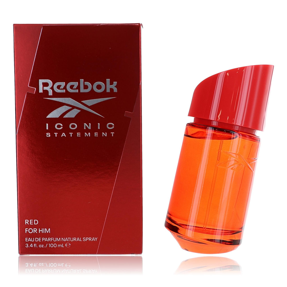 Iconic Statement Red by Reebok, 3.4 oz EDP Spray for Men